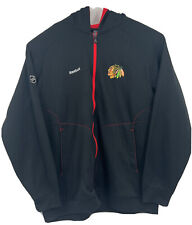 Chicago Blackhawks Mens Full Zip Jacket Long Sleeve 2XL Embroidered