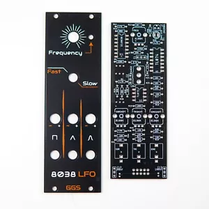 Oscilador de baja frecuencia 8038 / LFO / Eurorack / PCB y panel frontal / hágalo usted mismo / sintetizador - Imagen 1 de 4