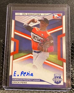 Erik Pena 2023 Elite Extra DPL Signatures Auto - Picture 1 of 2