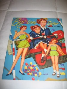 Big 'n' Little Sister Paper Dolls 2010 George Porter Book NEW - Picture 1 of 4