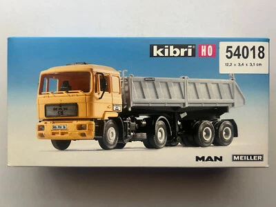 KIBRI 54018 MAN MEILLER 4 Axle Dump Truck, Scale H0 1/87, Ref. A001 - Photo 1/3