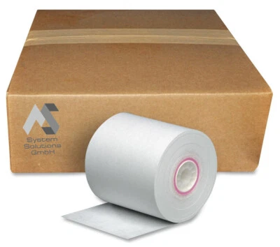 M&S SYSTEMSOLUTIONS 30 x BONROLLEN THERMO 80x80x12 WEISS FÜR ARTDEV und BIXOLON DRUCKER