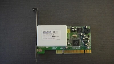RETRO/VINTAGE MODEM Karte für PC CREATIX V.9x DSP Data-Fax-Modem - Bild 1 von 3