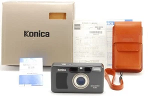 【Top MINT】 Konica BiG mini F Limited Black Point & Shoot 35mm Film Camera  JAPAN - Picture 1 of 12