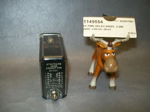 Relé de retardo de tiempo Struthers Dunn 236ABXP-200. Bobina de 24 VCC de 2,0 a 200 segundos - Imagen 1 de 3