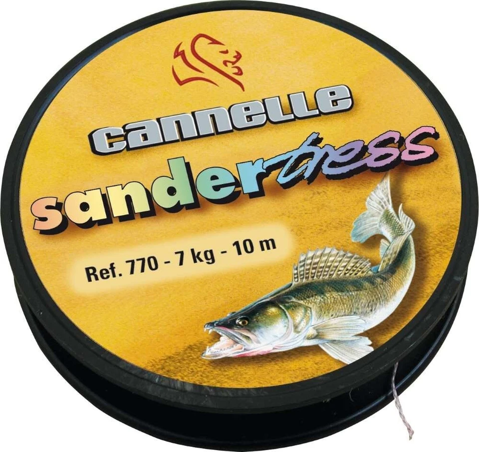 Cannelle Sandertress Zandervorfach 10m weiche Zandermontage Deadbait Köderfische - Bild 1 von 1