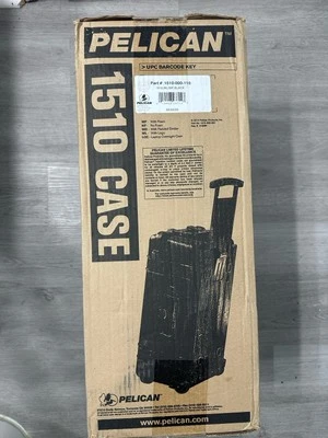 Nuevo en Caja - Estuche Oficial Pelican 1510 con Espuma y Logo SKU: 1510-000-110 Foto 1 de 4