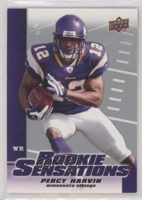 2009 Upper Deck Rookie Sensations Percy Harvin #RS-PH RC - Image 1 of 2