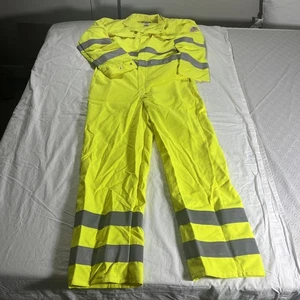 Mono Bulwark FR Amarillo Neón Nuevo sin Etiquetas 38 Regular Cat 2 Tipo R Clase 3 Reflectante - Imagen 1 de 16