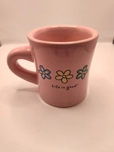 Life is Good Floral Coffee Mug "Do what you like, like what you do" Cup - Imagen 1 de 2
