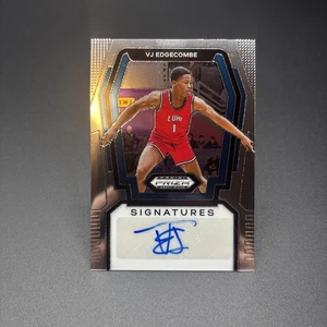 2024 Prizm Draft Picks VJ Edgecombe Penmanship RC AUTO Rookie Card Signature - Bild 1 von 6