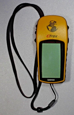 Vintage Garmin eTrex Handheld GPS Navigation System,  W/Owners Manual, bundle - Image 1 of 3