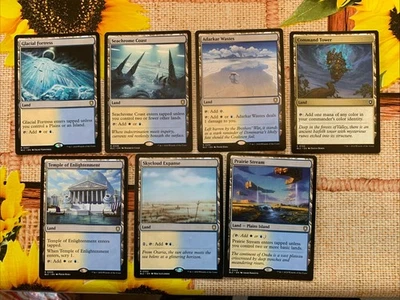Mtg Mini Blue White Land Bundle - Image 1 of 3