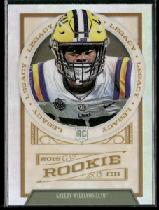 2019 Panini Legacy #168 Greedy Williams Premium Edition Silver Prizm - Picture 1 of 2