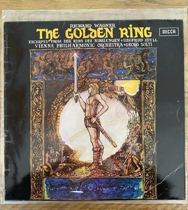 WAGNER - THE GOLDEN RING (OPERA H/L) LP, Vienna P/O, Solti, DECCA SXL 6421 - Picture 1 of 13
