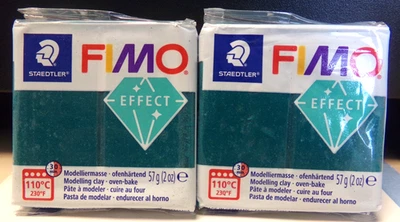 Lot of 2 Staedtler Fimo Effect & Soft Oven Modeling Clay, 57g each #476 - Image 1 of 3