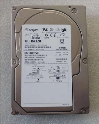 Seagate Cheetah 10K.6 146.8 GB,Internal,10000 RPM,3.5" (ST3146807LC) Hard Drive - Image 1 of 2