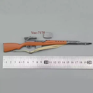1/6 SVT-40 Soviet Semi-Automatic Rifle WWII Weapon For 12''Male Action Figure - Bild 1 von 2