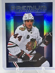 2023-24 Skybox Metal Premium Prospects Wyatt Kaiser Blackhawks - Picture 1 of 2