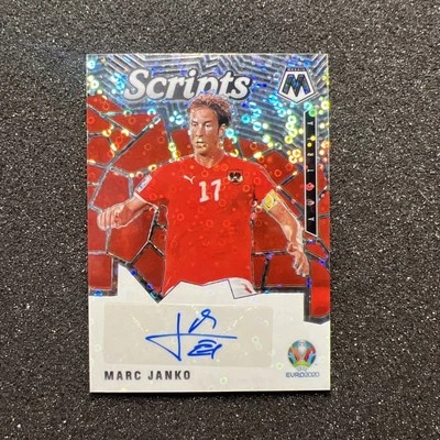 2021 Mosaic MARC JANKO #SM-MJ Soccer Scripts AUTO - AUSTRIA UEFA EURO - Image 1 of 4