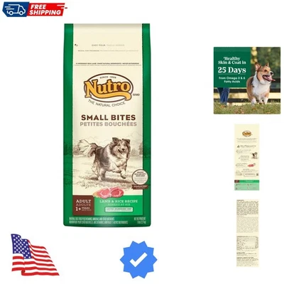 Natural Choice Adultos Pequeños Bocados Comida para Perros, Cordero y Arroz Marrón Receta, 5 lb. Bolso Foto 1 de 4