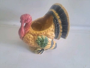 Jarrón jardinera de pavo de cerámica de colección 4783 hecho en China - Imagen 1 de 8