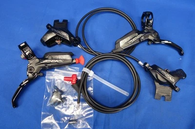 New Sram Code R Hydraulic 4-Piston Disc Brakeset, SET / Front & Rear with Clamps - Image 1 of 4