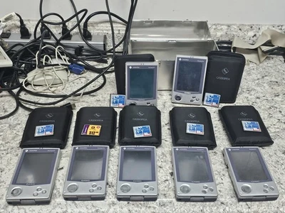 Lote Retro De Colección 7x Casio Casiopeia E-125 Pocket PC PDA Completo con Memoria Flash Foto 1 de 4