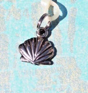 Pulsera concha de almeja de metal tono plata ¡ENVÍO GRATUITO! - Imagen 1 de 2