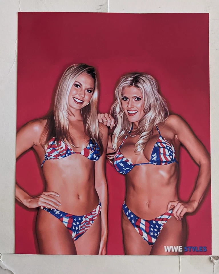 Stacy Keibler Torrie Wilson 8x10 Photo Print WWE AEW Wrestling Sexy Picture