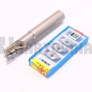 Indexable End Mill 90° Square Shoulder KORLOY Insert XEKT16M508FR-MA 5PCS - Picture 1 of 11
