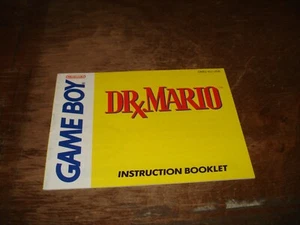 Dr. Mario Manual Only Nintendo Gameboy - Bild 1 von 1