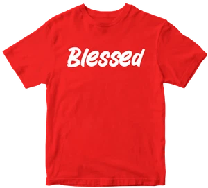 Blessed T-shirt Religious Grateful Christianity Christian Love Celebration Gifts - Picture 1 of 12