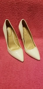 Anne Michelle - SEXY Off-White - PADDED IN-SOLE 4.5" HEEL POINTED TOE PUMPS 8.5 - Picture 1 of 7