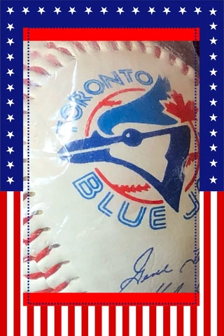 Toronto Blue Jays BaseBall Honda SGA Facsimile Signed Baseball Collector Cover