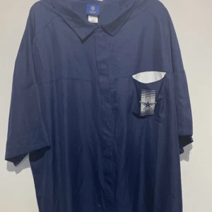 Reebok Men's Navy NFL On Field UV Protector Short Sleeve Shirt Size 4XL NWT - Picture 1 of 9