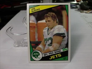 1984 Topps Football #150 - Joe Klecko PB - New York Jets 84-020 - Bild 1 von 2