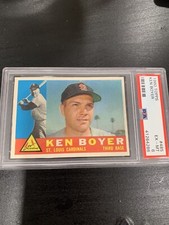 1960 Topps #485 Ken Boyer PSA 6 - EX/MT St. Louis Cardinals  