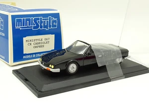 MINISTYLE Resina 1/43 - Citroën Cx Orfeo Cabriolet Negra - Imagen 1 de 2