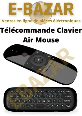 Télécommande Air Mouse Clavier Gyroscopique Android TV Box Smart TV PC HTPC - Photo 1/4