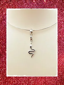 Silberanhänger - Charm-Anhänger kleine Schlange - Silber 925 - Bild 1 von 1
