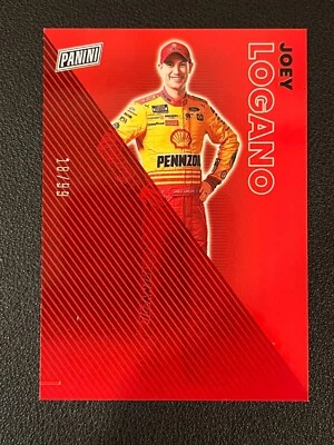 Joey Logano 2023 Panini Father's Day Red Parallel /99 40 - Image 1 of 2