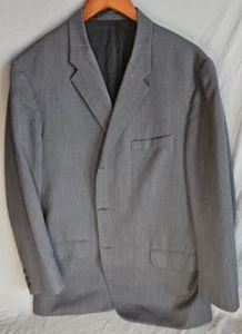 Balenciaga Sportcoat Blazer Custom Vintage 1965 Wool 3 Button Gray Cristobal - Picture 1 of 19