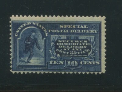 1895 Unites States Special Delivery Postage Stamp #E5 Mint Line of Color Variety - Image 1 of 3