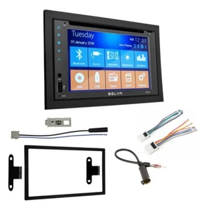 Double DIN Car Radio Package for 1998-2004 Nissan Frontier | Belva - Picture 1 of 11
