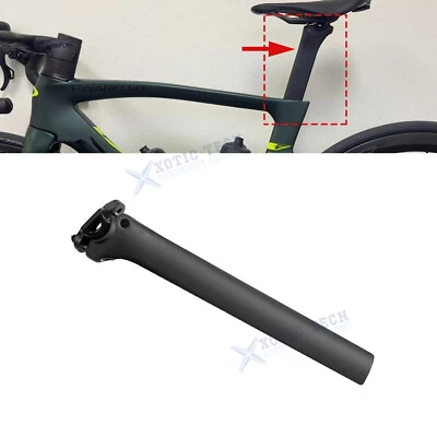 For Pinarello DOGMA F Matte Black Carbon 340mm 0mm Offset Seatpost