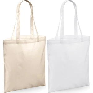 Bolsa de compras BagBase de sublimación lisa para comprador para imprimir - Imagen 1 de 3