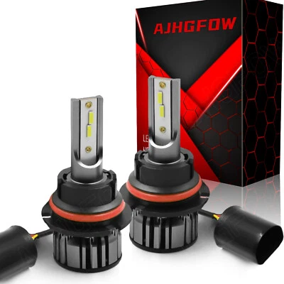 Para Ford Taurus Sedán 4 Puertas 3.0L 1992-2007 9007 Faro LED Bombillas Altas y Bajas 2x Foto 1 de 4