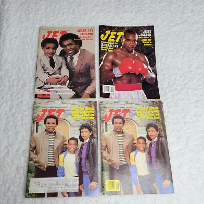 Sugar Ray Leonard Jet Magazine October 29 1981 November 14 1983 December 5 1988 - Image 1 of 4