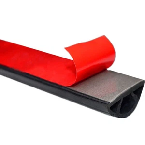 Car Door Edge Guard Rubber Seal Strip Molding Trim Lock For B Pillar Protection - Picture 1 of 12